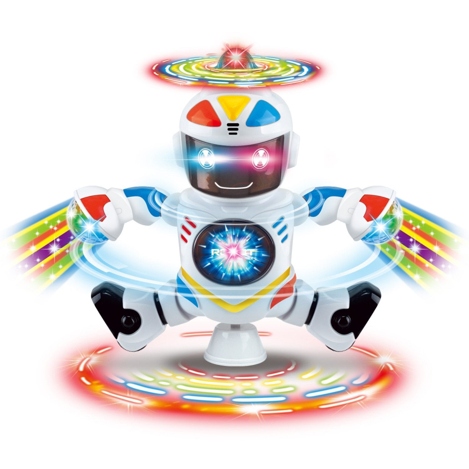 Amjoymart Dancing 360 Degree Stunt Spin Robotics Toy