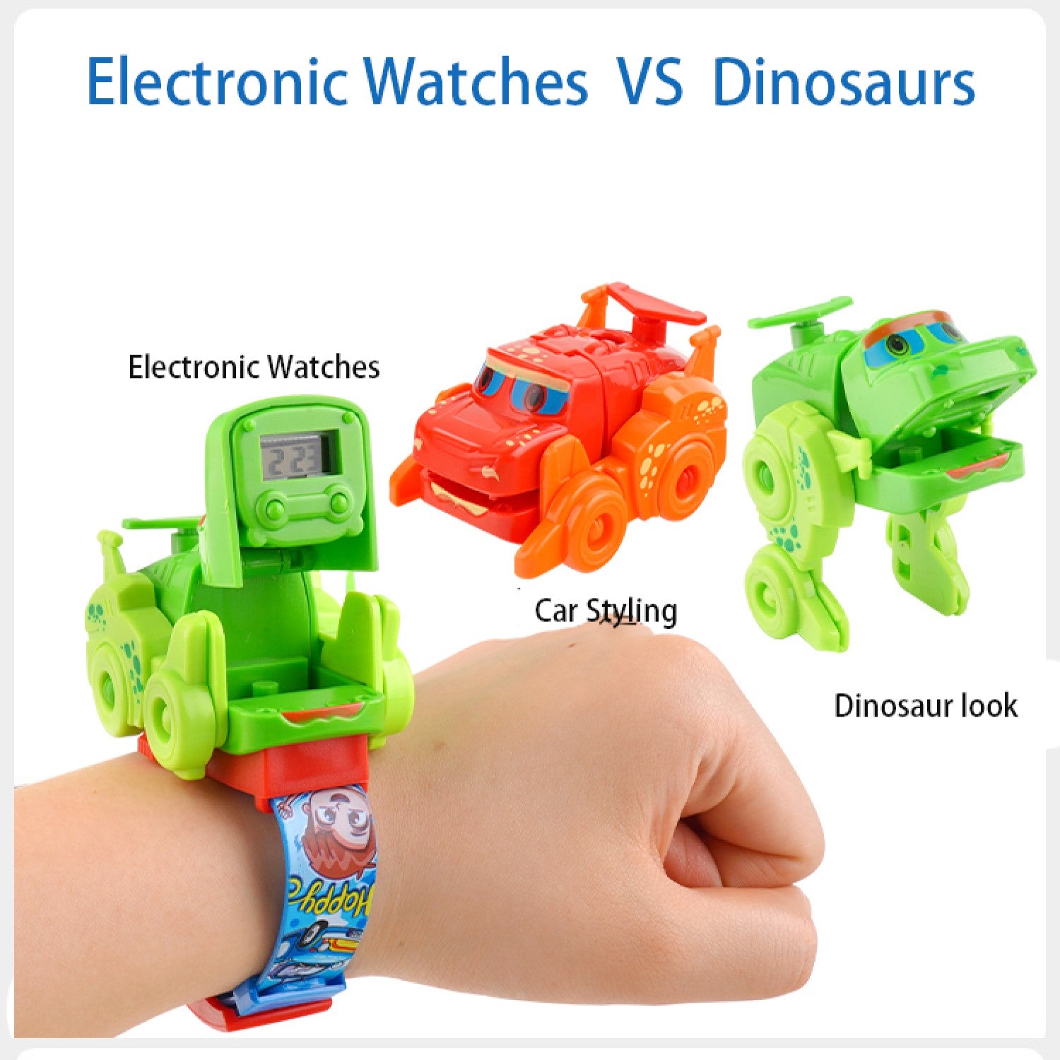 AKANAR Ben10 Hero 2 IN 1 Deformation Digital Wrist Watch Toy Boys Kids  (Pack Of 1) - Ben10 Hero 2 IN 1 Deformation Digital Wrist Watch Toy Boys  Kids (Pack Of 1) .